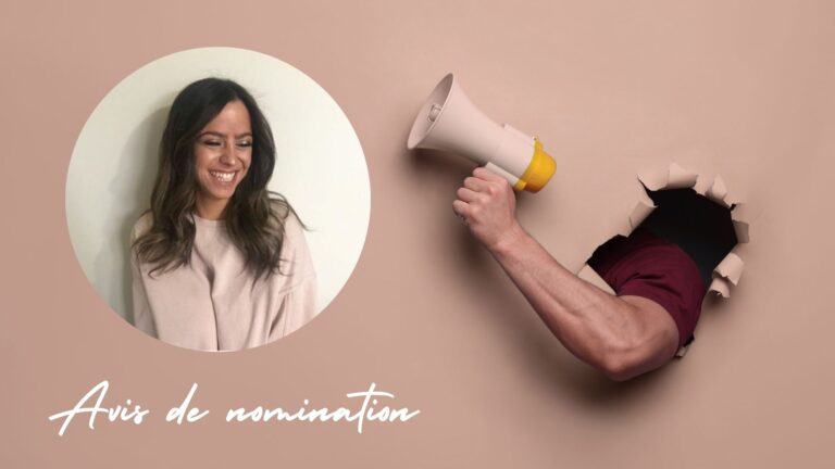 COMMUNIQUÉ – Avis de nomination