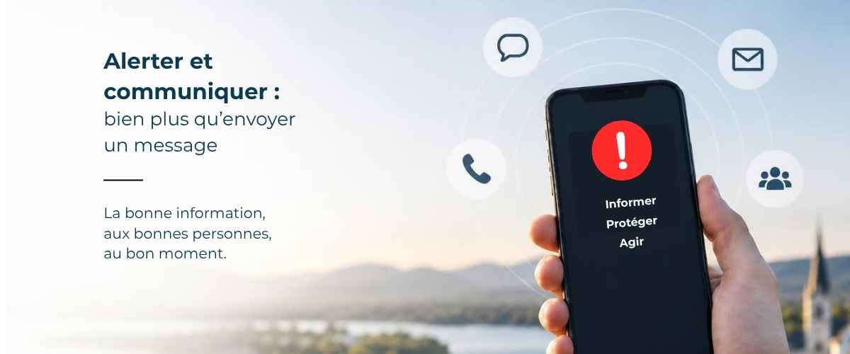 Alerter et communiquer, bien plus qu&rsquo;envoyer un message